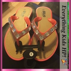 Blue suede sandals